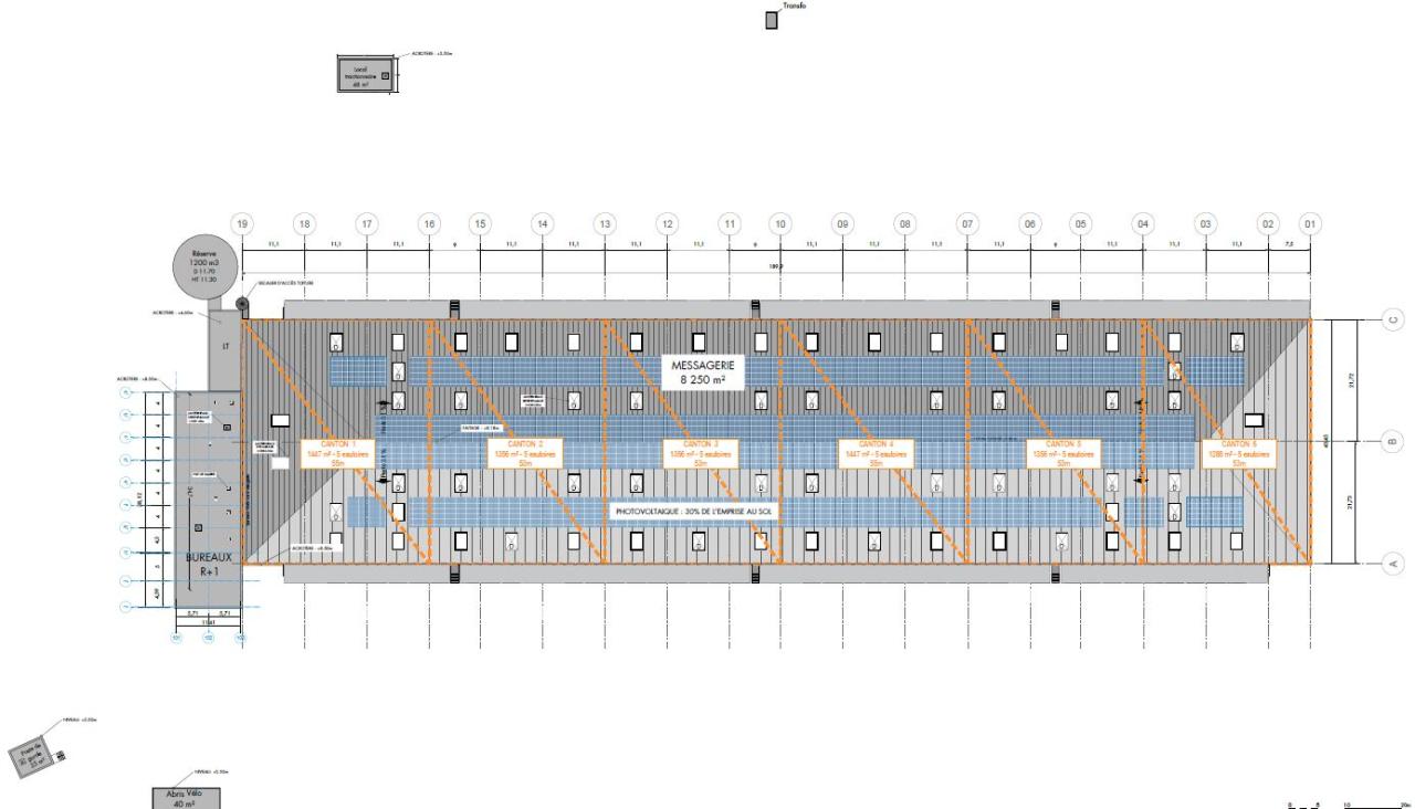Entrepôt classe c Champagne-sur-Oise 9943m² Location entrepôt classe c Champagne-sur-Oise Val-d'Oise OLLOG2420863 4